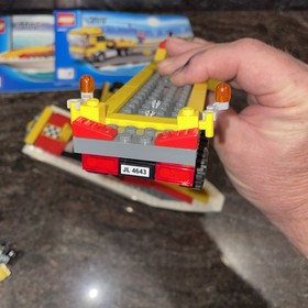 LEGO City Truck Trailer Boat 4643 Clean Condition and Instructions