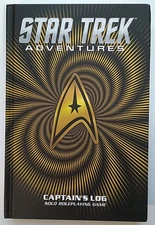 Star Trek Adventures: Captain's Log ( TOS Hardcover) - Modiphius 2023 - Used