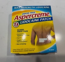 Aspercreme Max Strength Lidocaine Pain Relief Patch (5 Count)