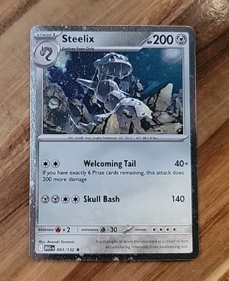 ME01: Mega Evolution #093/132 Steelix Cosmo Foil