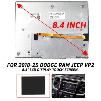 8.4'' LCD Display Touch Screen for 2018-2023 Dodge Ram Jeep VP2 Radio C084XAT01.0