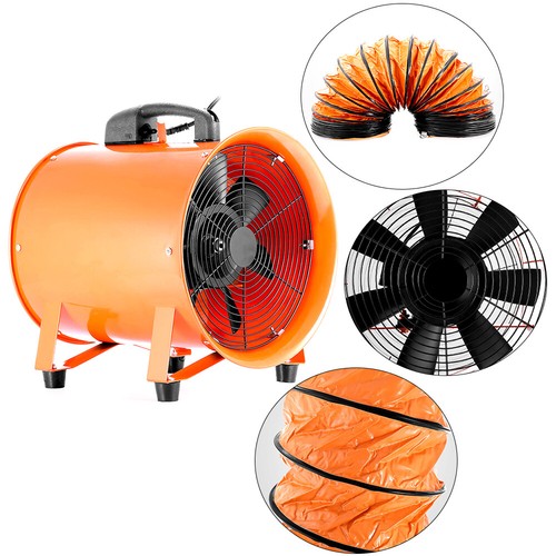 Bauventilator 18 Zoll 1100W - Baulüfter 150m³/min 2800 U/min