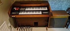 Galanti F2 Electric Organ with rotary speaker seat.