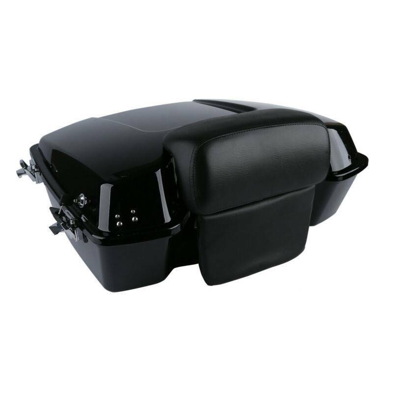 Chopped Trunk Backrest For Harley Touring Touring Street Glide 1997-2013