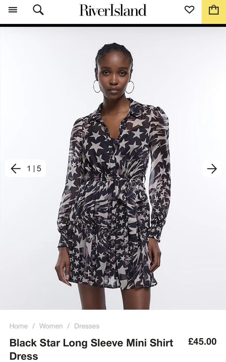 River island star bag hot sale