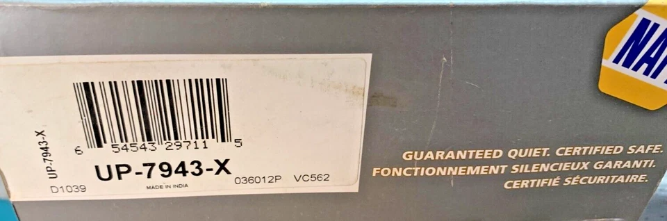 Pastillas de freno de cerámica de caja abierta NAPA Ultra Premium UP7943X para Canyon Colorado Isuzu Foto 3 de 3