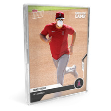 2020 Topps Now Road to Opening Day Summer Camp Edition Wave 1 PR 3628 Trout 