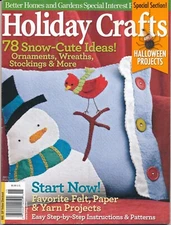 Holiday Crafts Magazine from Better Home and Garden, Copyright 2011