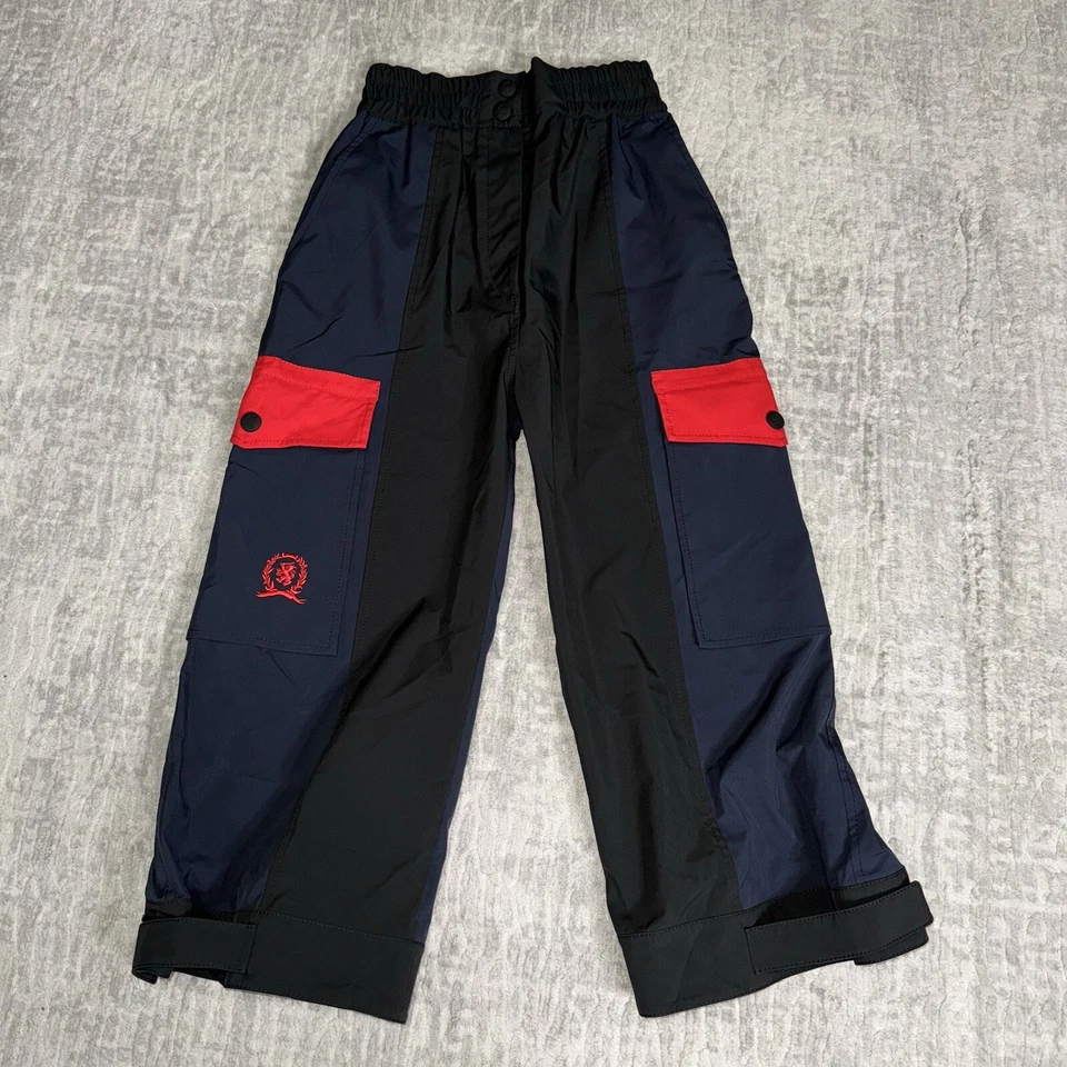 Hilfiger Colección Escudo Snowboard Pantalones Pantalones Nieve Esquí Pierna Ancha Invierno Italia 6 Foto 3 de 4