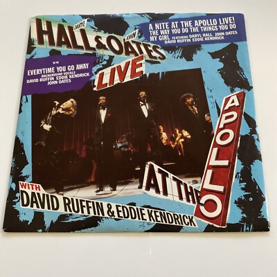 Hall & Oates - The Way You Do the Things You Do - 7  45 Picture Sleeve (1985)