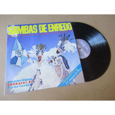 SAMBAS DE REDO der GRUPPE 1A - KARNEVAL 1986 RIO DE JANEIRO BRASILIEN TOP TAPE Lp