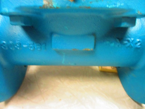 Straight Way Diaphragm Valve ITT DIA-FLO 2" FF Flanged Cast Iron Body - Picture 8 of 11