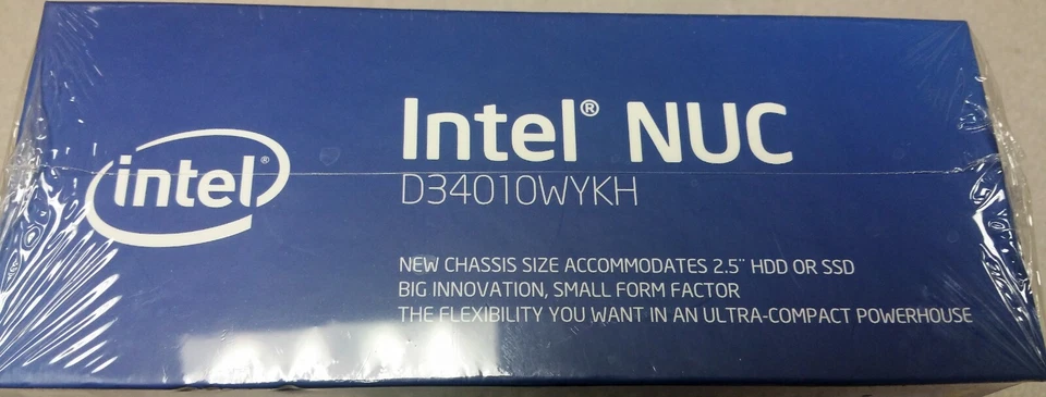 Intel Nuc Kit d3401wykh BOXD34010WYKH1 Chassis i3 processor 4th Gen - Image 2 of 3