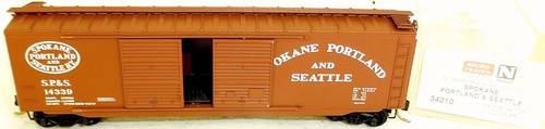 Micro-Trains Line 34210 Spokane Portland Seat 50' Standard Box Car N 1:160 A å * | Zustand: Gebraucht