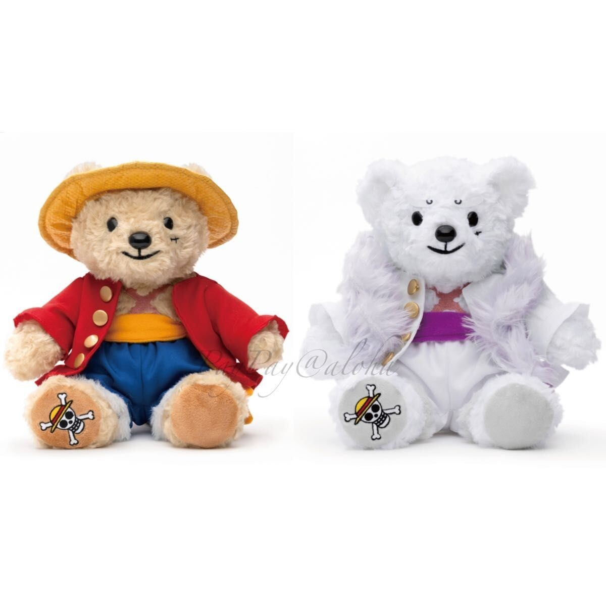 One Piece Luffy Bear Set Normal & GEAR 5 Version Exclusive Seven