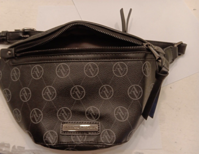 Backpack Adrienne Vittadini Fanny Pack Adrienne Vittadini Black Fanny Pack AV Logo Faux Leather Adjustable Inside Pocke Backpack Adrienne Vittadini Fanny Pack Adrienne Vittadini Black Fanny Pack AV Logo Faux Leather Adjustable Inside Pocke