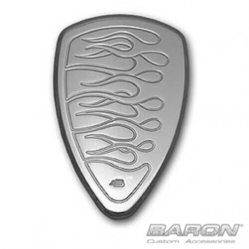 NEW IN BOX! Baron Chrome Flame Air Cleaner Kit, BA-2901-03, '08-'09 FLH/FLT - Picture 1 of 5