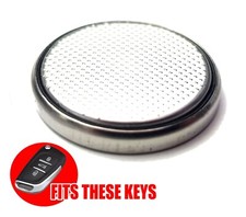 Baterías de repuesto para Citroen C4 y Cactus para llavero, alarma, control remoto (1 batería)