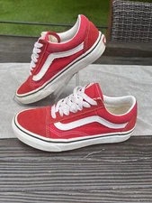  VANS Old Skool Racing Red women’s size 5 men’s 3.5