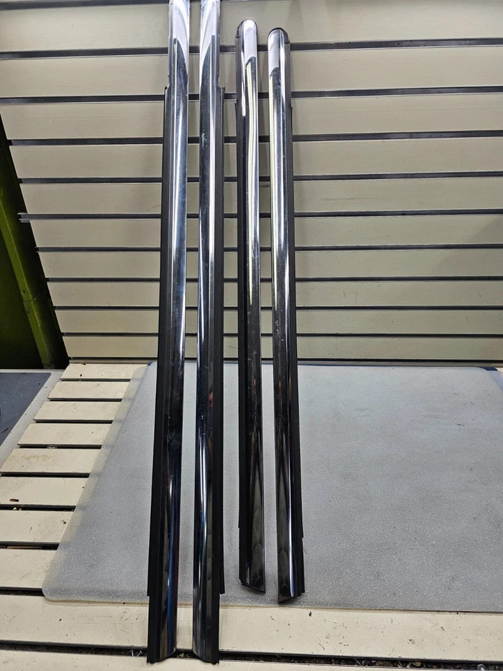 🔥05-10 CHRYSLER 300 300C MOLDURA VENTANA BARRIDO CINTURÓN FIELTRO MOLDURA OEM SRT8 cromo Foto 2 de 4