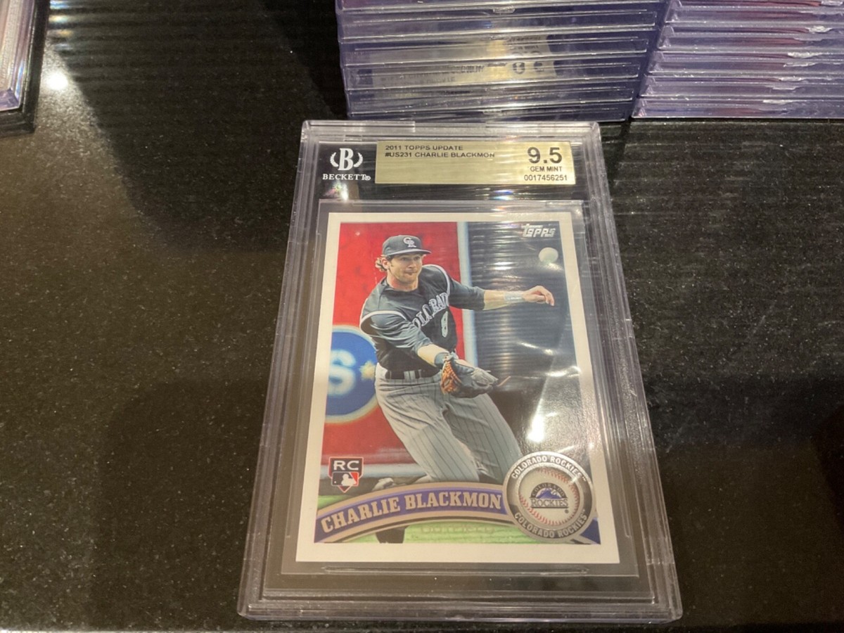@tgs1111news PSA 9 2011 Topps Update CHARLIE BLACKMON Gold /2011 RC
