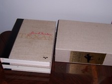 University of Texas Press Signed TEXAS James A Michener illustrated Charles Shaw