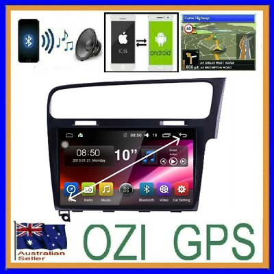 VW VOLKSWAGEN GOLF 7 GPS APPLE CARPLAY ANDROID AUTO CAMERA DVR DAB TPMS ODB
