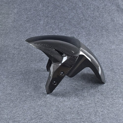 For Kawasaki ZX4RR ZX4R 23-25 Dry Carbon Fiber Motorcycle Front Mudguard Replace - Picture 5 of 7