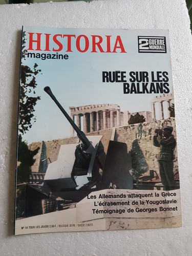 Historia magazine- 2ème guerre mondiale - supplément au n°96- septembre 1969 de Gaillard P. | Achat livres - Ref RO30332353