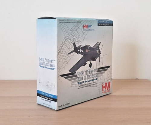 Hobby Master 1/72 HA1101 Grumman F6F Hellcat "Minsi III", CAG David McCampbell - Picture 2 of 21