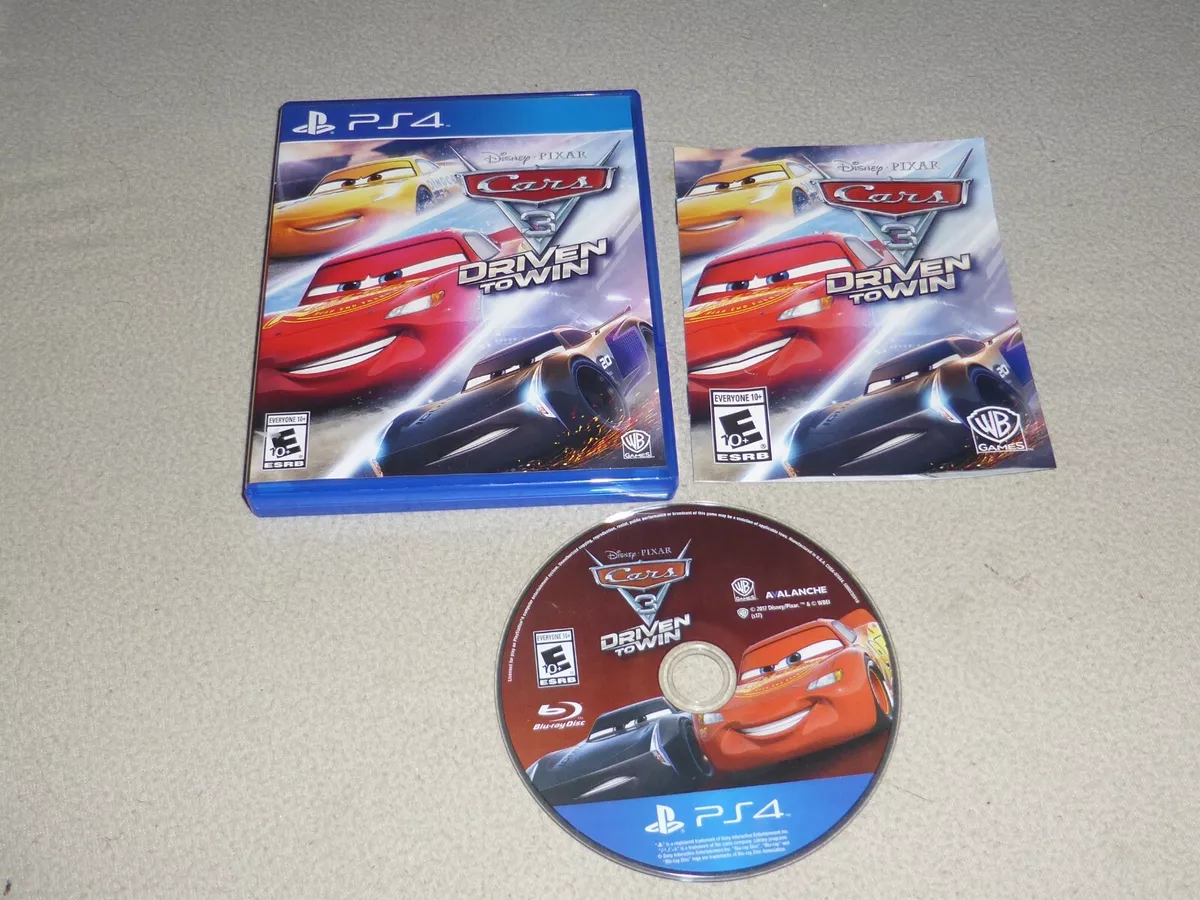 Carros 3 Ps4, Jogo de Videogame Disney Nunca Usado 94397082