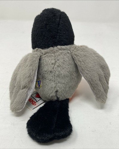GANZ Lil'Kinz Robin Grey Orange Bird Plush - Picture 3 of 4
