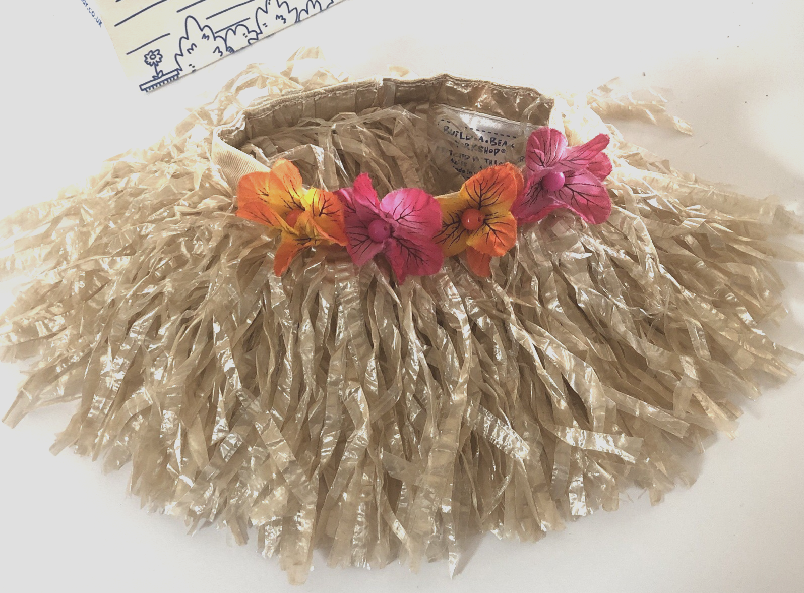 Build A Bear Hawaiian Skirt Outfit for Stuffed Animals