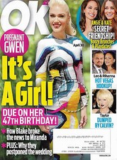 OK! Magazine May 23 2016 Gwen Stefani Rihanna Taylor Swift Drew Barrymore