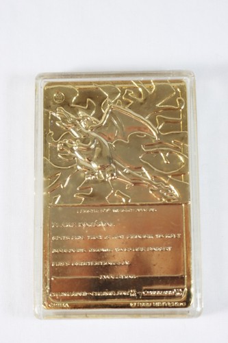 Charizard 23K Gold Plated Trading Card Pokemon Ball 1999 Burger King 2011 Zekrom - Bild 6 von 14