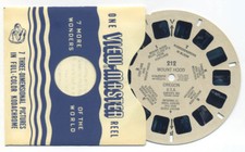 Mount Hood Oregon 1940's Sawyer's View-Master Single Reel 212