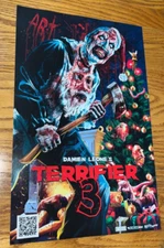 Terrifier 3 11x17” Poster Damien Leone Bloody Disgusting Art The Clown Brand New