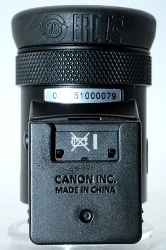 Near Mint Canon Electronic View Finder EVF-DC2 Contact Cover for EOS G1 G2 Japan - Picture 10 of 12