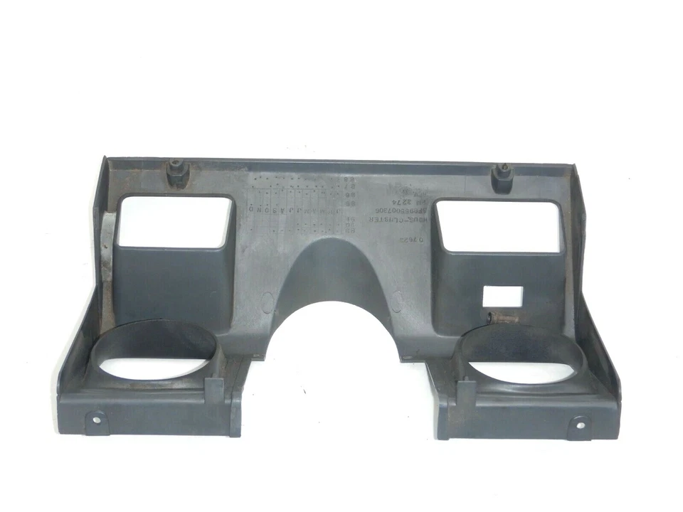 Jeep Wrangler YJ 87-95 Mist Gray Grey Steering Speedometer Dash Bezel Trim - Image 3 of 4