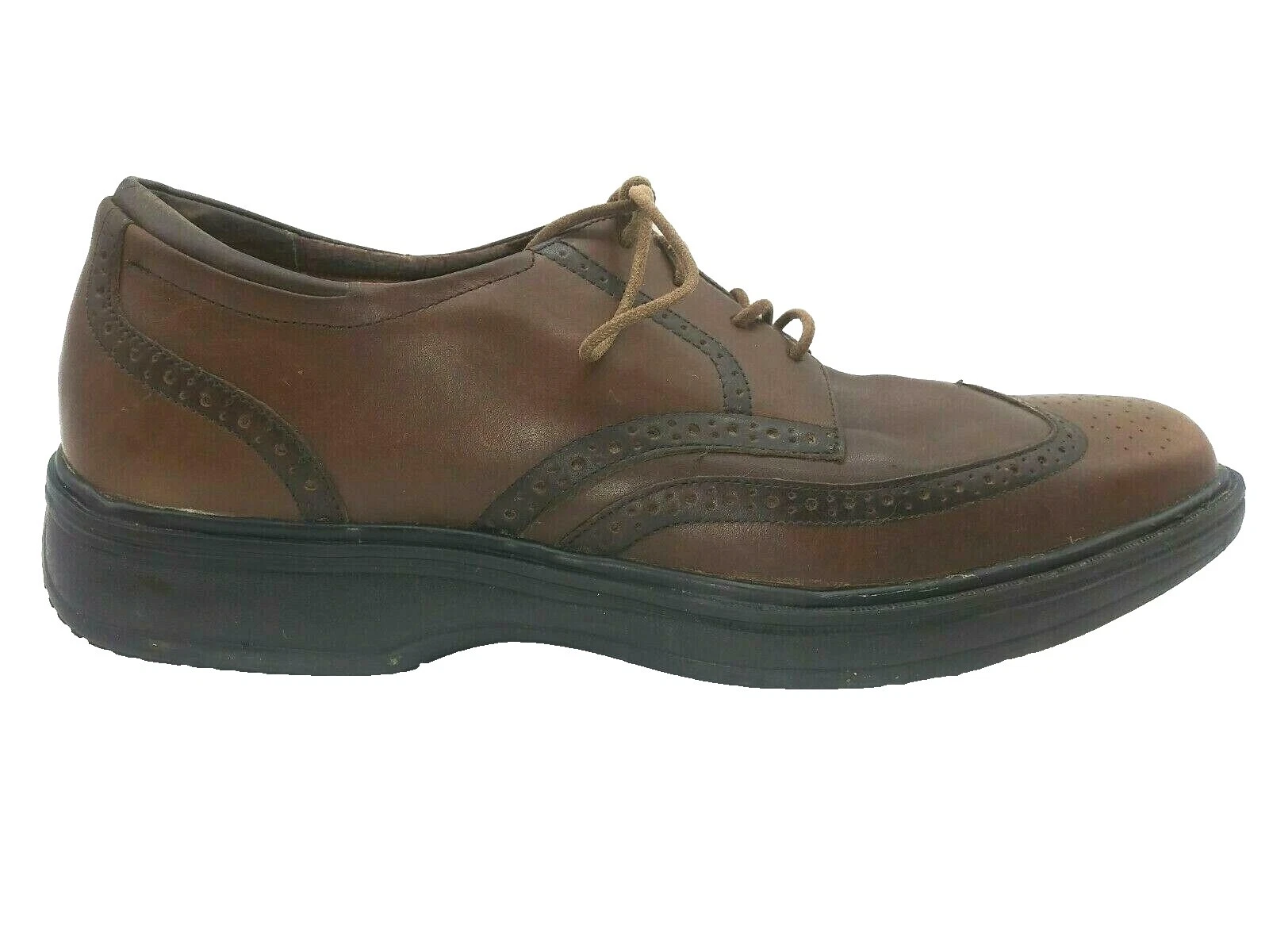 Zapatos de vestir parte superior de cuero sólido Dr. Comfort para hombres