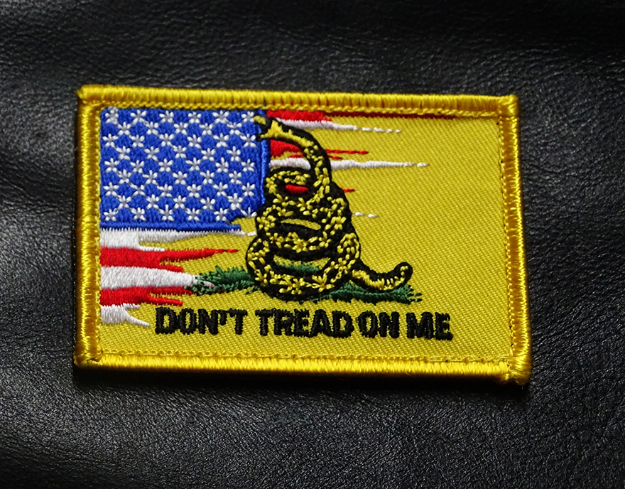 Bandiera USA Gadsden Don't Tread On Me Combo DTOM 2 - Foto 6