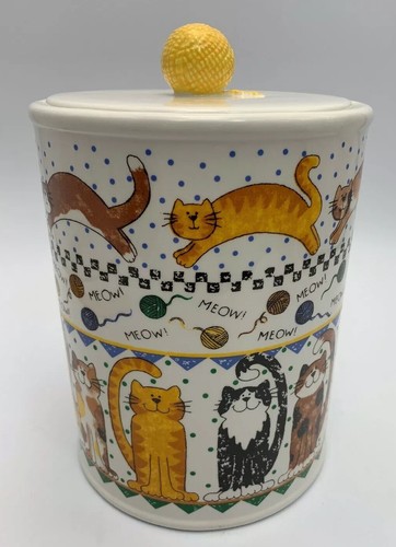 Vintage Cookie Jar Cats Animation Benjamin Medwin It/462 - Picture 2 of 11