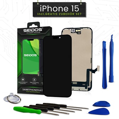 TFT Display für iPhone 15 Retina TFT Bildschirm 3D Touch NEU 6,1'' SEIDOS