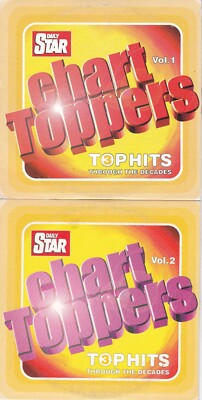 CHART TOPPERS Vol. 1 & Vol. 2 ( DAILY STAR Newspaper 2 CD Set )
