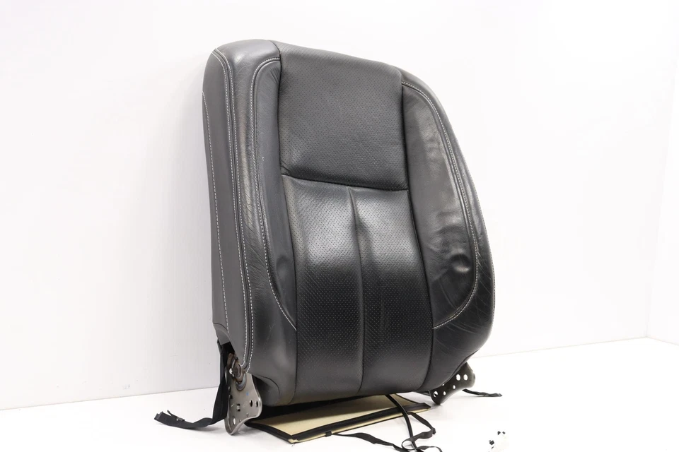 2018 - 2019 NISSAN TITAN FRONT LEFT SIDE SEAT UPPER CUSHION COVER OEM BLACK_G - Image 2 of 4