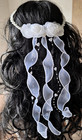 Kopfschmuck Haarschmuck zum Kommunionkleid Brautkleid Haargesteckt Rose neu