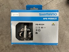 Shimano PD-M324 SPD Clipless Bike Dual Sided Pedals