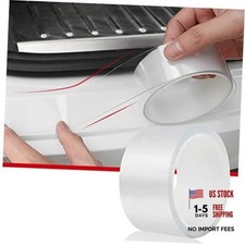 Universal Door Edge Protector, Clear Sill Guard Film 2In x 33Ft Transparent