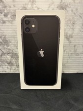 iPhone 11 Black Original Box Without Accessories Apple No Phone 64GB Box Only