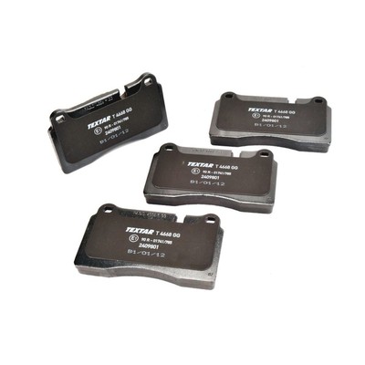 Bremsbelagsatz TEXTAR 2409801, Vorne